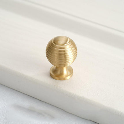 Round Ball Cabinet Handle Single Hole Modern Pull for Drawer Wardrobe Cupboard