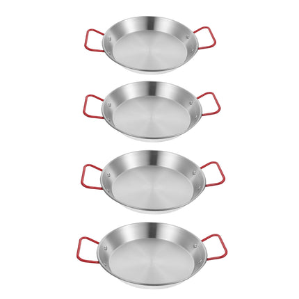 Stainless Steel Seafood Plate with Handle Food-Grade Durable Easy to Clean