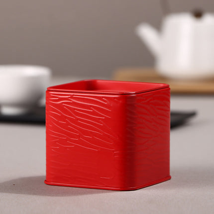 40PCS Mini Tea Tin Iron Can Small Metal Storage Container For Coffee Spice Herb