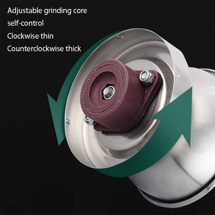 Manual Stainless Steel Grinder with Ceramic Core for Coffee Beans Rice Sesame