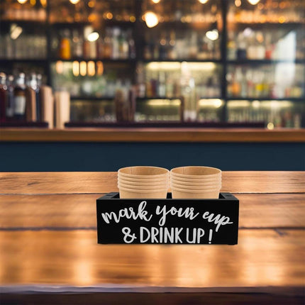 Disposable Paper Cup Storage Box Organizer Rack for Kitchen Cup Holder Storage