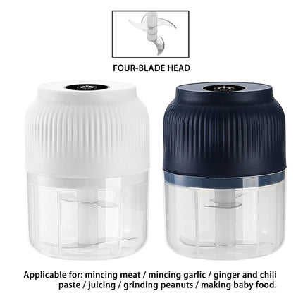 Electric Garlic Crusher Rechargeable Mincer Mini Food Processor Baby Food Maker
