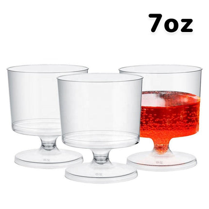 30pcs Clear Hard Plastic Mousse Cake Cup Pudding Ice Cream Dessert Serving Cups