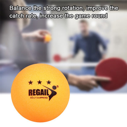 60Pcs Bucket High Bounce Durable Table Tennis Balls Training Comp Table Tennis