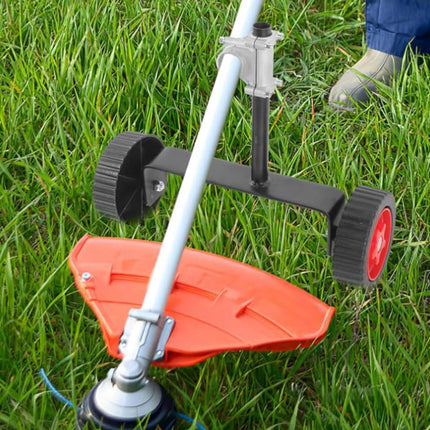 3PCS Mower Support Frame Portable Hand Bracket with Wheel Garden Tool Accessory