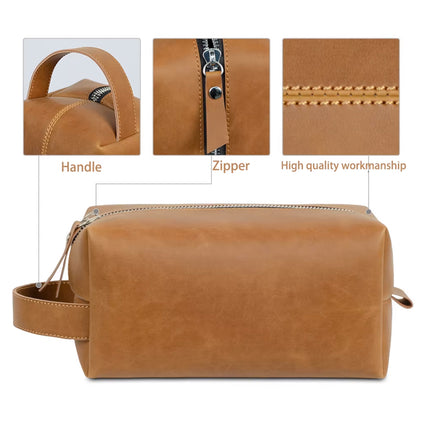 Retro Makeup Toiletry Bag Multi-Pocket for Travel Daily Use Cosmetic Storage