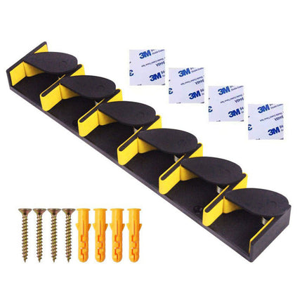 Fishing Rod Display Rack Vertical Horizontal Plastic Bracket for Gear Collection