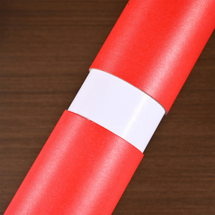 10PCS Gift Wrap Paper Tubes 5.3x36.5cm Red for Arts Crafts Scrapbooking Storage