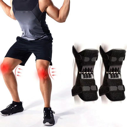 Adjustable Knee Support Booster Brace for Lifting Squatting Hiking and Sports