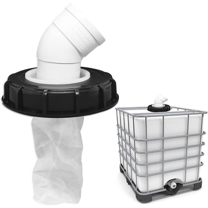 Plastic Drum Cover Filter Lid Cap Ton Barrel Cover Universal Threaded Seal Top