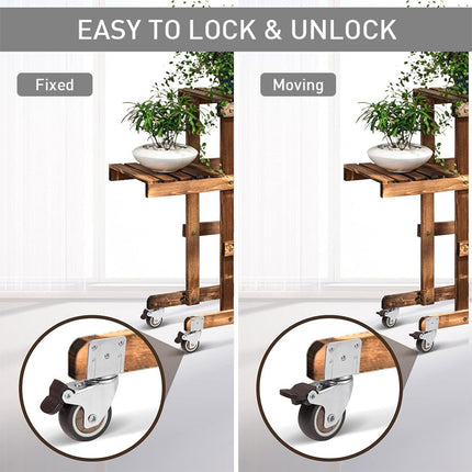 L Type Furniture Casters 4pcs 90-Degree Right Angle Small Wheel Furniture Wheels