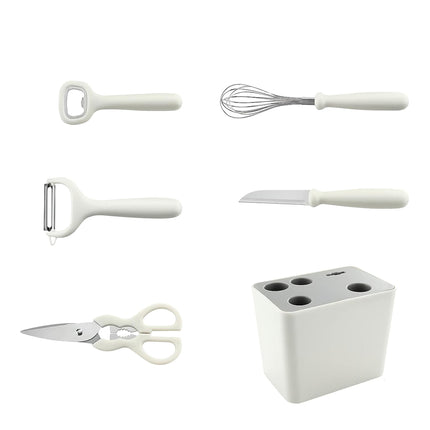 6PCS Kitchen Tool Set Stainless Steel Durable Safe for Home Kitchen Cooking