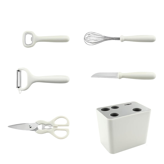 6PCS Kitchen Tool Set Stainless Steel Durable Safe for Home Kitchen Cooking