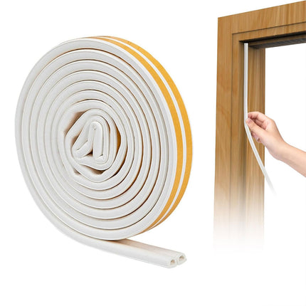 Door Window Sealing Strip 5/10m Windproof Soundproof Insect Prevention Durable