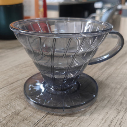 Household Hand Drip Coffee Filter Cup Reusable Plastic Cone Shaped HeatResistant