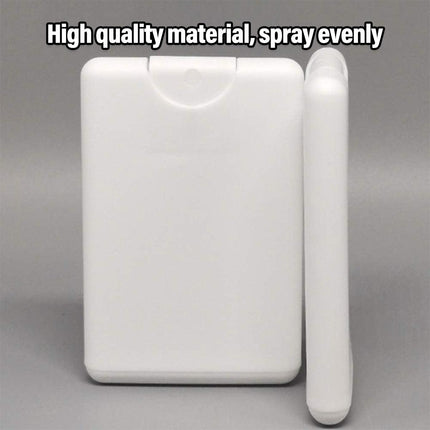 100PCS Perfume Card 20ML Portable Square Spray Bottle Refillable Scent Container