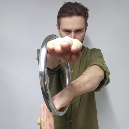 Wing Chun Weighted Training Steel Ring Wear Resistant for Martial Arts Practice