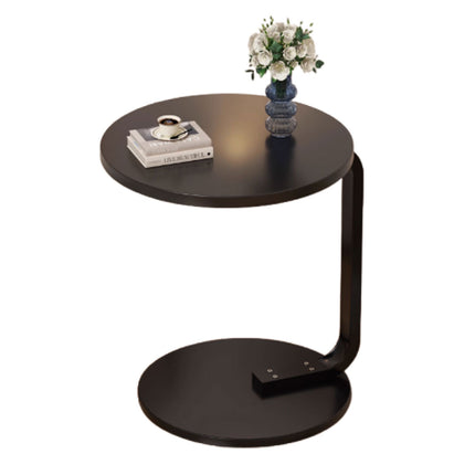 Small Round Coffee Table Simple Sofa Side Table Compact Modern Home Furniture
