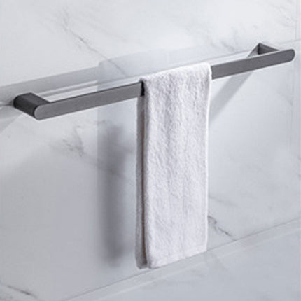 Bathroom Towel Rack Wall Mounted Stainless Steel Bath Towel Holder For Storage