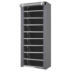 Grey 10 floors with 9 grids