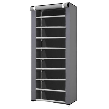 Stackable Shoe Rack Storage Cabinet Organizer Portable Wardrobe for Home Use