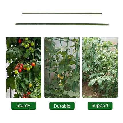 Garden Plant Support Stakes 120cm 36pcs or 180cm 12pcs