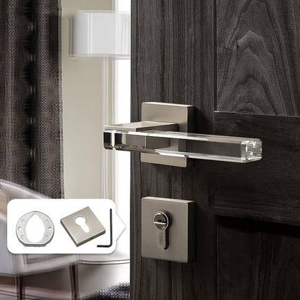 Square Lock Cylinder Decorative Cover 3 Colours