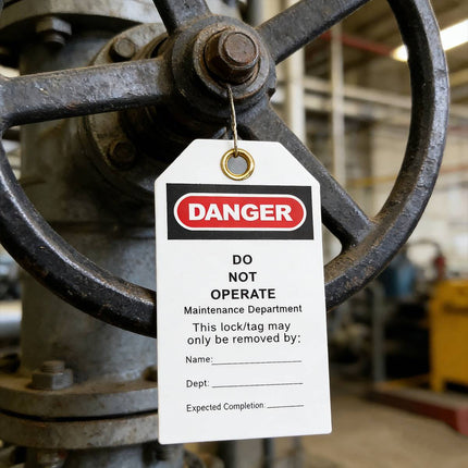 Danger Do Not Operate Safety Tags 30 Pack 13.6x7.5cm