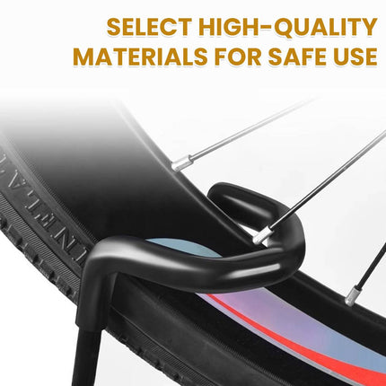 L Display Bike Parking Stand Vertical Adjustable Hook