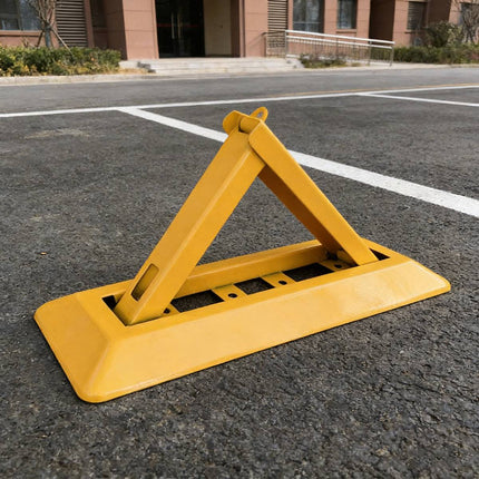 Triangle Foldable Residential Parking Space Lock Steel