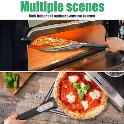 Perforated Round Pizza Turning Peel 7 8 9 Inch