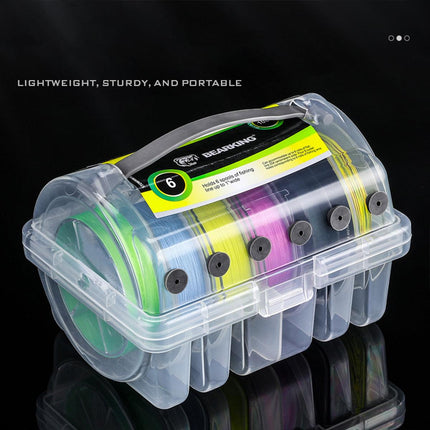 Multifunctional Fishing Line Organizer Storage Box Tackle Management Holder