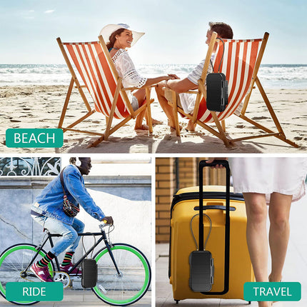 Anti Theft Beach Box Waterproof Portable Lock Storage Handheld Phone Organizer
