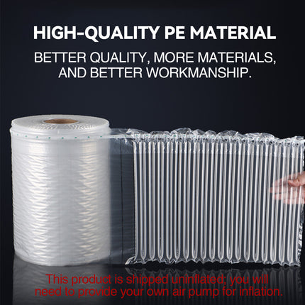 Air Column Cushion Roll 5000cm Clear Protective Packaging 20cm 30cm Height