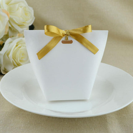 50PCS Kraft Paper Bag Party Candy Treat Storage Bag Recyclable Gift Shopping Bag