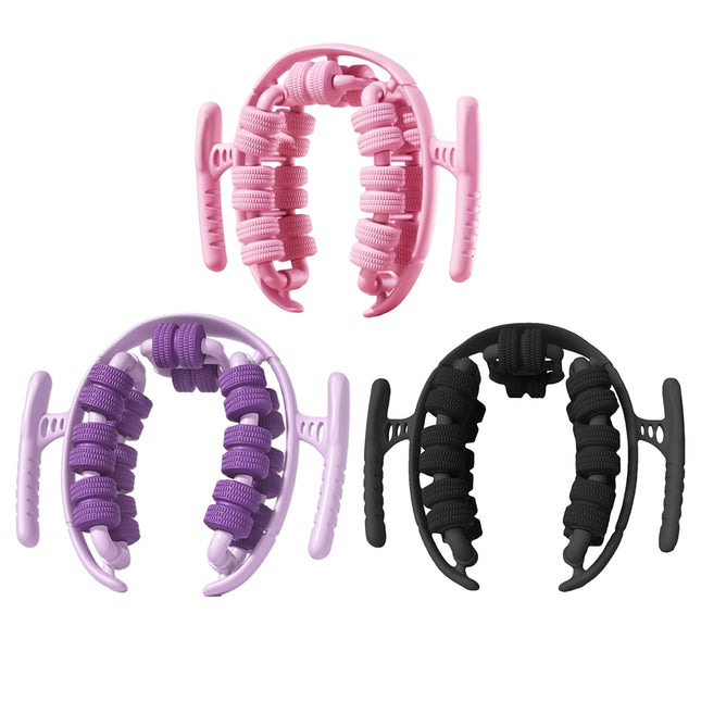 Yoga Wheel Muscle Massage Roller Stretching Fitness Exercise Training Equipment