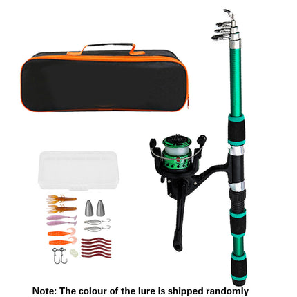 Ultra Short Pocket Portable Fishing Rod Compact Short Rod for Travel Angling