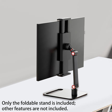 Desktop Folding Phone Tablet Stand Adjustable Height Carbon Steel for Home Office