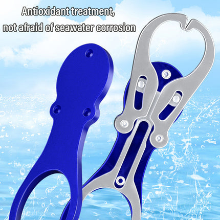 Multi Function Fish Control Clamp with Scale Fishing Tool Portable Lip Gripper