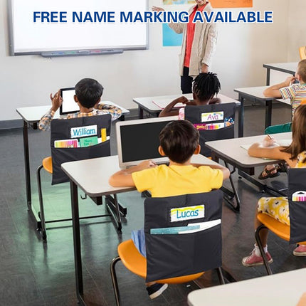 Chair Back Hanging Bags Offers Organizer Hanging Pocket Storage Bag for Student