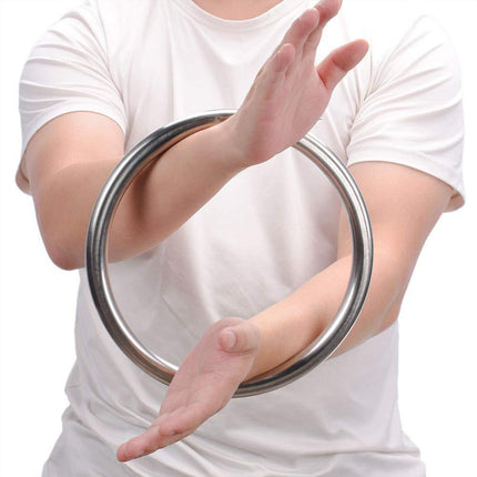 Wing Chun Weighted Training Steel Ring Wear Resistant for Martial Arts Practice