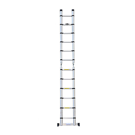 Retractable Ladder 320/380cm Aluminium Alloy Anti-Slip Striper Pedals Stable