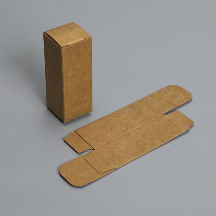 Small Cardboard Tuck Boxes 50 Pack 3 Colours