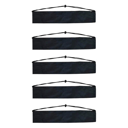 5 PCS Tripod Stand Lamp Stand Banner Polyester Drawstring Bag Foldable Portable