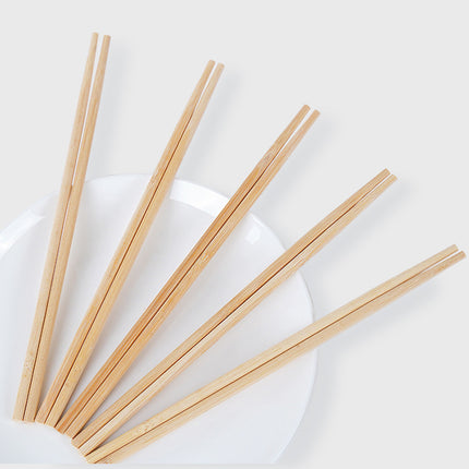 100pcs Disposable Wooden Chopsticks Individually Wrapped Bulk for Restaurants