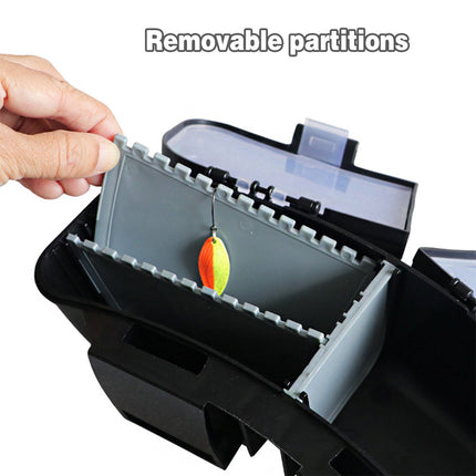 Fishing Waist Box Portable Multifunctional Tackle Bait Holder Gear Storage Case
