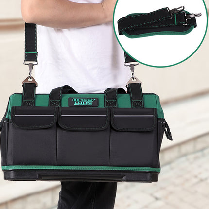 Multifunction Tool Bag Portable Durable Large Capacity Electrician Work Tote