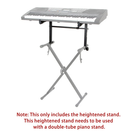 Electronic Keyboard Stand Adjustable Height X Type Piano Stand Double Pipe Raised Stand