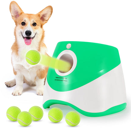 Pet Ball Thrower Elastic Launcher Dog Toy Automatic Ball Interactive Play