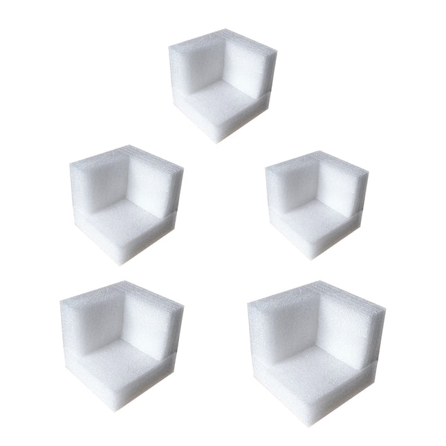 50PCS Anti-Collision Foam Corner Protectors for Furniture Moving Shipping Use